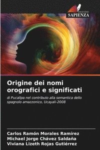 bokomslag Origine dei nomi orografici e significati