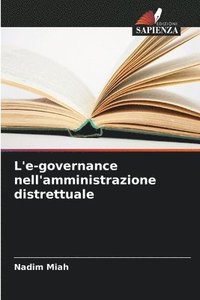 bokomslag L'e-governance nell'amministrazione distrettuale