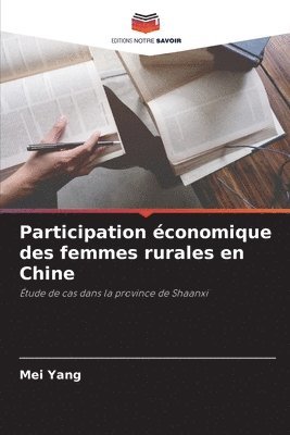 bokomslag Participation conomique des femmes rurales en Chine