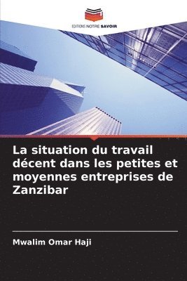 bokomslag La situation du travail dcent dans les petites et moyennes entreprises de Zanzibar