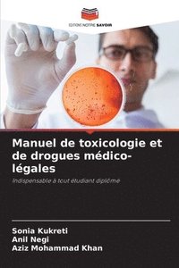 bokomslag Manuel de toxicologie et de drogues mdico-lgales