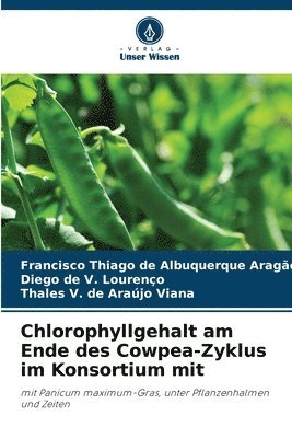 Chlorophyllgehalt am Ende des Cowpea-Zyklus im Konsortium mit