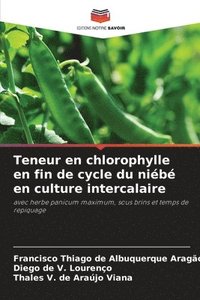 bokomslag Teneur en chlorophylle en fin de cycle du nib en culture intercalaire