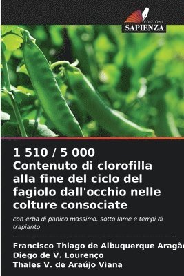 bokomslag 1 510 / 5 000 Contenuto di clorofilla alla fine del ciclo del fagiolo dall'occhio nelle colture consociate