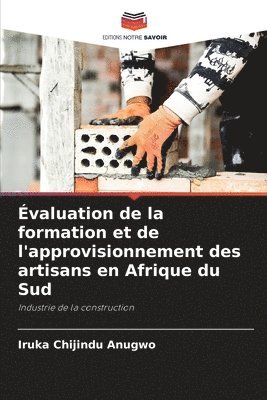 bokomslag valuation de la formation et de l'approvisionnement des artisans en Afrique du Sud