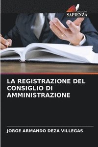 bokomslag Registrazione del Consiglio Di Amministrazione