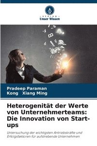 bokomslag Heterogenitt der Werte von Unternehmerteams