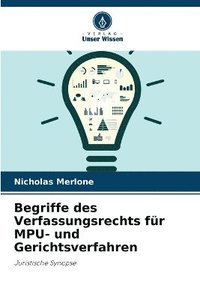 bokomslag Begriffe des Verfassungsrechts fr MPU- und Gerichtsverfahren