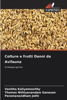 bokomslag Colture e frutti Danni da Avifauna