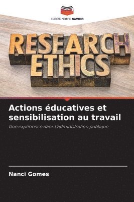 bokomslag Actions éducatives et sensibilisation au travail