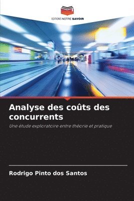 bokomslag Analyse des coûts des concurrents