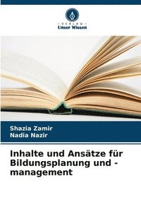 bokomslag Inhalte und Anstze fr Bildungsplanung und -management