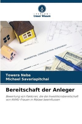 Bereitschaft der Anleger 1