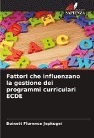 bokomslag Fattori che influenzano la gestione dei programmi curriculari ECDE