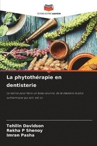 bokomslag La phytothrapie en dentisterie