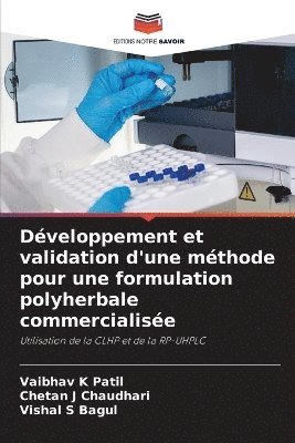 bokomslag Dveloppement et validation d'une mthode pour une formulation polyherbale commercialise