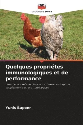 bokomslag Quelques proprits immunologiques et de performance