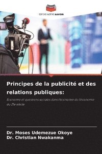 bokomslag Principes de la publicit et des relations publiques