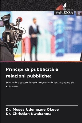 bokomslag Principi di pubblicit e relazioni pubbliche