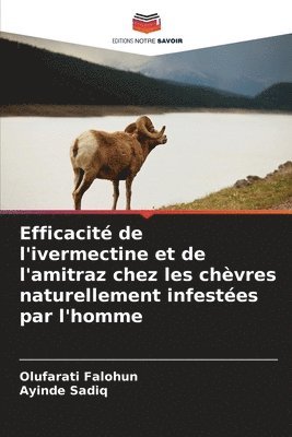 bokomslag Efficacit de l'ivermectine et de l'amitraz chez les chvres naturellement infestes par l'homme