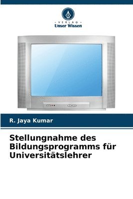 bokomslag Stellungnahme des Bildungsprogramms fr Universittslehrer