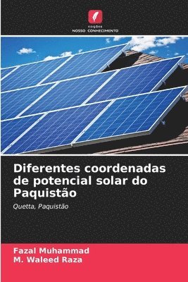 Diferentes coordenadas de potencial solar do Paquisto 1