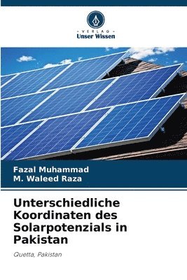 Unterschiedliche Koordinaten des Solarpotenzials in Pakistan 1