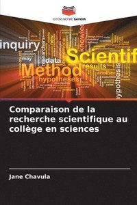 bokomslag Comparaison de la recherche scientifique au collge en sciences