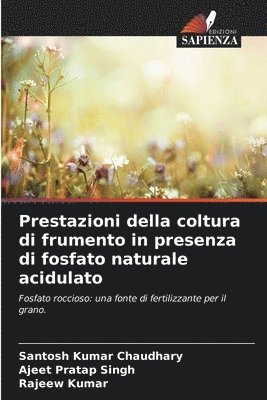 bokomslag Prestazioni della coltura di frumento in presenza di fosfato naturale acidulato