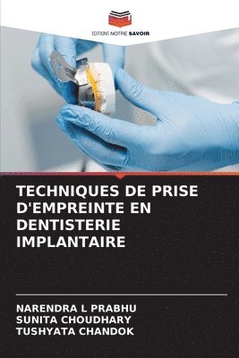 bokomslag Techniques de Prise d'Empreinte En Dentisterie Implantaire