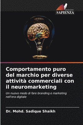 Mohd Sadique Shaikh, Dr. Mohd. Sadique Shaikh, Mohd. Sadique Shaikh - Comportamento puro del marchio per diverse attività commerciali con il neuromarketing, Häftad