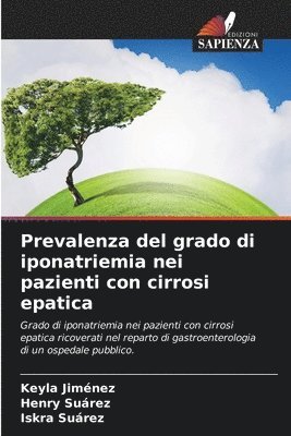 Prevalenza del grado di iponatriemia nei pazienti con cirrosi epatica