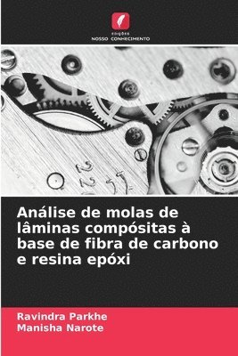 bokomslag Anlise de molas de lminas compsitas  base de fibra de carbono e resina epxi