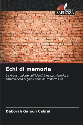 bokomslag Echi di memoria