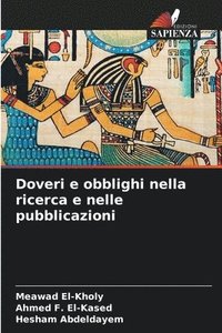 bokomslag Doveri e obblighi nella ricerca e nelle pubblicazioni