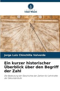 bokomslag Ein kurzer historischer berblick ber den Begriff der Zahl