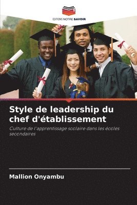 bokomslag Style de leadership du chef d'tablissement