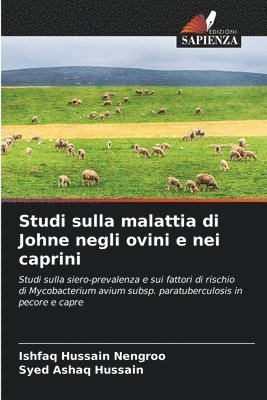 bokomslag Studi sulla malattia di Johne negli ovini e nei caprini