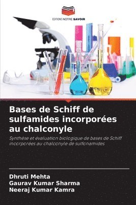 Bases de Schiff de sulfamides incorpores au chalconyle 1