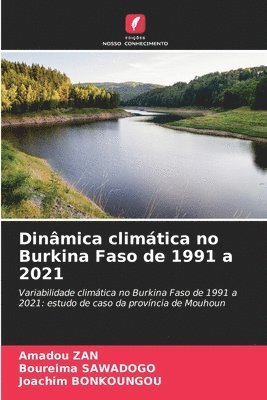 bokomslag Dinmica climtica no Burkina Faso de 1991 a 2021