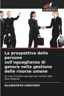 bokomslag prospettiva delle persone sull'uguaglianza di genere nella gestione delle risorse umane