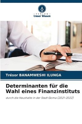 bokomslag Determinanten fr die Wahl eines Finanzinstituts