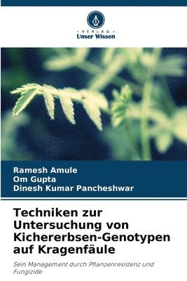 Techniken zur Untersuchung von Kichererbsen-Genotypen auf Kragenfäule