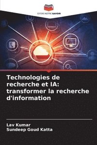 bokomslag Technologies de recherche et IA