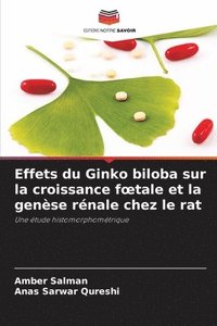 bokomslag Effets du Ginko biloba sur la croissance foetale et la gense rnale chez le rat