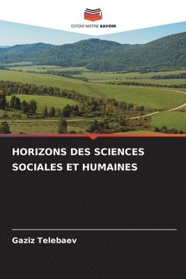 Horizons Des Sciences Sociales Et Humaines 1