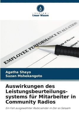 bokomslag Auswirkungen des Leistungsbeurteilungs- systems fr Mitarbeiter in Community Radios