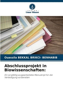 bokomslag Abschlussprojekt in Biowissenschaften