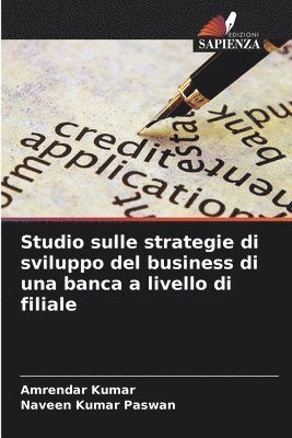 bokomslag Studio sulle strategie di sviluppo del business di una banca a livello di filiale