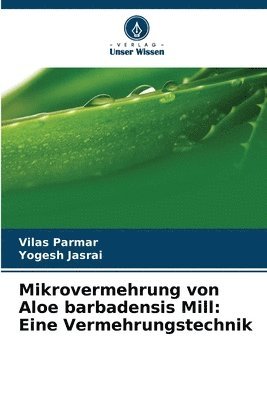 bokomslag Mikrovermehrung von Aloe barbadensis Mill